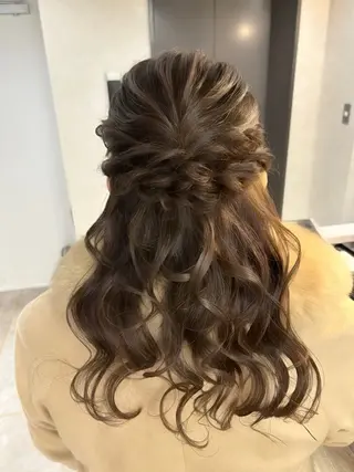 ヘアアレンジ 博多ハイトーン Sa_ya🎀のヘアスタイル