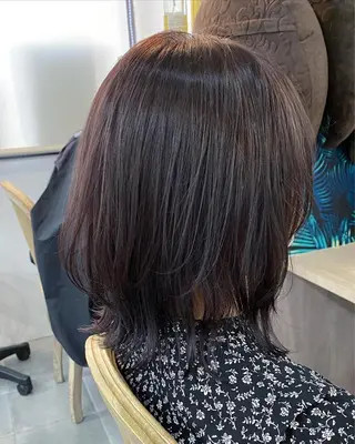 ミディアム カラー SHIAN立川　及川 17時〜限定のヘアスタイル