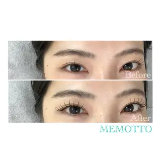 マツエク・マツパ MEMOTTO CHIHIROのマツエク・マツパデザイン