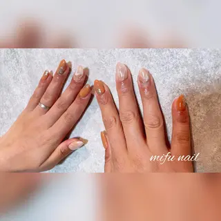 セミロング 大田 美笛香のネイルデザイン