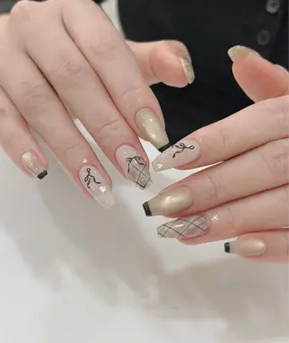 ネイル NailSalon✨ Écrinエクランのネイルデザイン