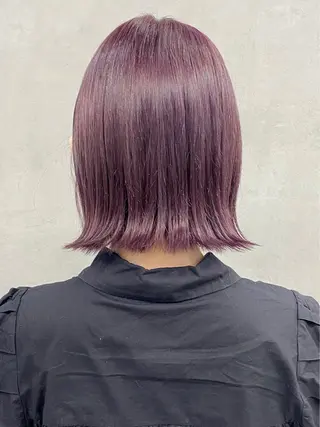 ショート カラー 韓国/ハイトーン/ ボブ🎀MIKU🎀のヘアスタイル