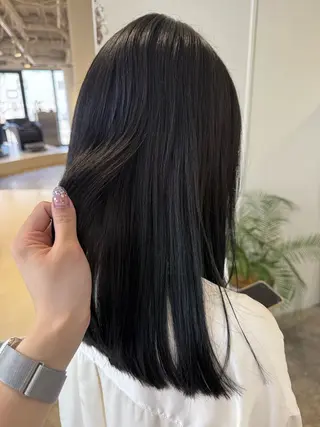 セミロング カラー 🌻Kaho/透明感 カラー/髪質改善🌻のヘアスタイル