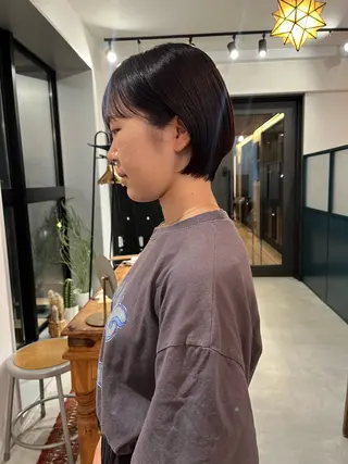 ショート 暖色/パーマ 🌼クニトウメイのヘアスタイル