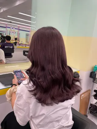 ロング 🤍韓国トレンド ヘア🤍miku🤍のヘアスタイル