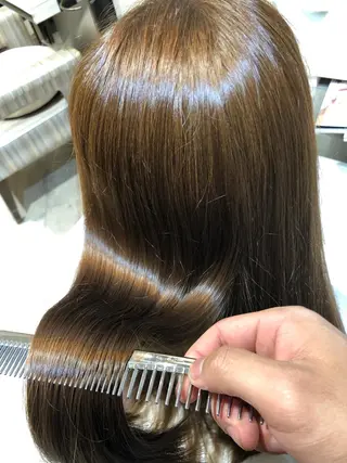 ミディアム グレネイドミラキタ所属・髪質改善　極　後藤 颯志のヘアスタイル