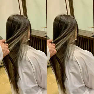 ロング カラー ZIPセカンド所属・北原 練のヘアスタイル