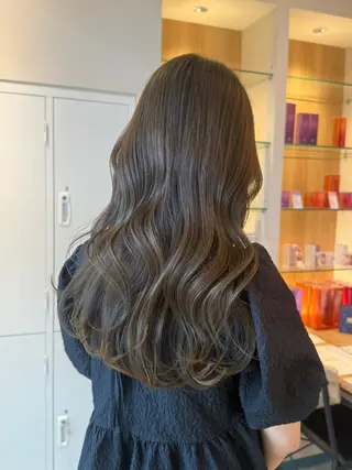 ロング 池村美月 @透明感カラーのヘアスタイル