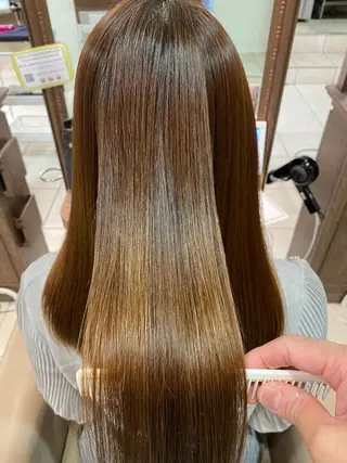 ロング ✨髪質改善・縮毛矯正 専門美容室マーベルのヘアスタイル