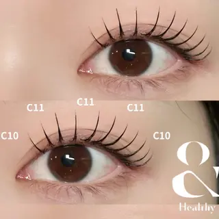 マツエク・マツパ Nixie akaneのマツエク・マツパデザイン