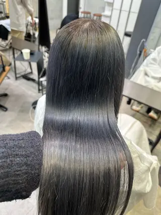 セミロング オシャレ髪✔️ 店長オオキアキヒロのヘアスタイル