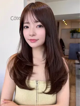 セミロング Côte所属・ショート/ボブカット ゆい/Côte表参道のヘアスタイル