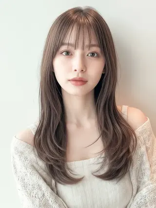 ミディアム カラー 💗艶×髪改善カラー 特化💗AYAKIのヘアスタイル