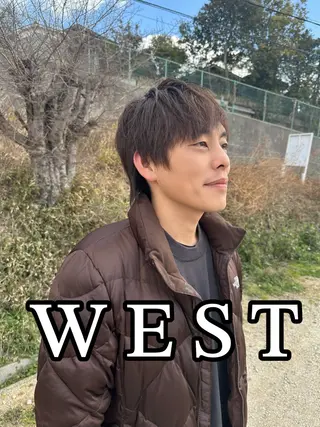 カラー メンズ WEST✂︎前田 明宏✂︎大和高田のヘアスタイル