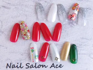 ネイル Beauty Salon Ace（ネイルサロン　エース）所属・池袋フィルイン Ace♡長さだしのネイルデザイン