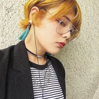 ショート カラー ヘアアレンジ ブリーチ/ヘアケア 🪞TAKUMA🪞のヘアスタイル