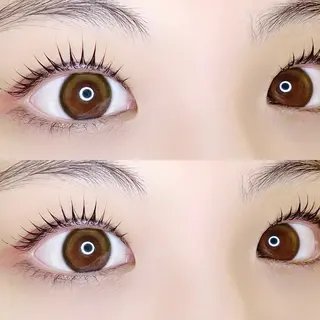 マツエク・マツパ eyeroom mira  恵比寿店所属・akiyama rukaのマツエク・マツパデザイン