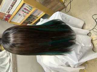 ロング カラー 超音波エクステ🎀 shokoのヘアスタイル