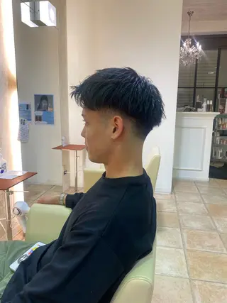 メンズ Fuse所属・Hana ⭐️カラーモデル募集のヘアスタイル