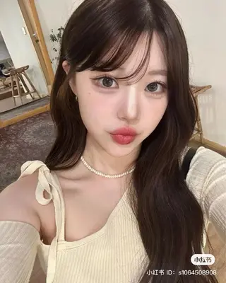 カラー 韓国風暗髪ヘア🤍 🫧MIREIのヘアスタイル