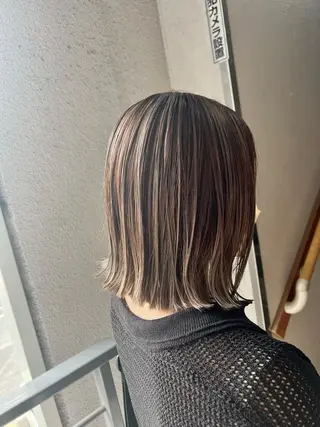 ミディアム カラー Kazu .Kのヘアスタイル