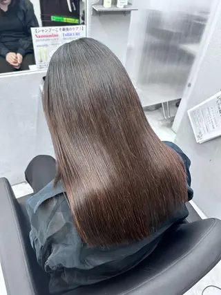 ロング ハイトーン🎀 前髪こだわり💘愛美のヘアスタイル