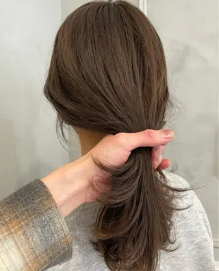 セミロング 天衣無縫所属・矢口 嵩人のヘアスタイル