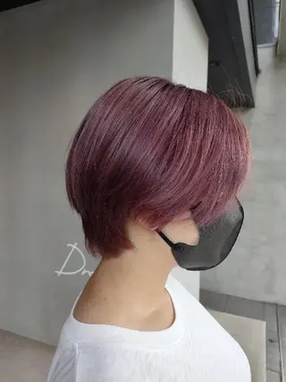 ショート カラー 西村 絵美のヘアスタイル