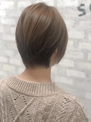 ショート カラー SALOWIN 二子玉川店所属・kei_____ SALOWINのヘアスタイル