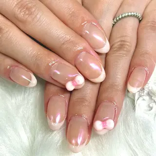 ネイル ルシイ🎀新宿長さ 出しパーツ専門店のネイルデザイン