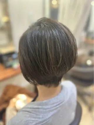 ショート ミズノ スズコのヘアスタイル