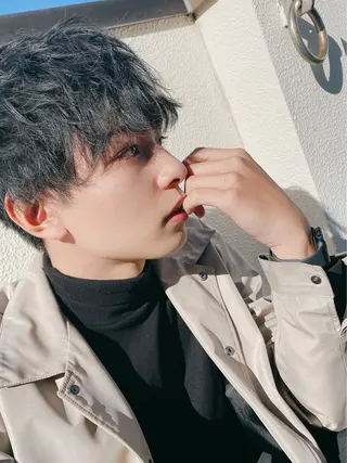 ショート カラー パーマ xepu【エクシープ】所属・💎縮毛矯正・ 美髪💎DAICHIのヘアスタイル