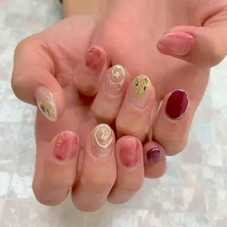 ネイル 五十嵐 美智のネイルデザイン