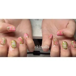 ネイル aki nailsのネイルデザイン