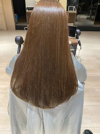 セミロング カラー オタクギャル美容師 💫三小田 千容のヘアスタイル
