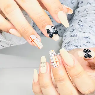 ネイル コネコネイルサロン モデル用のネイルデザイン