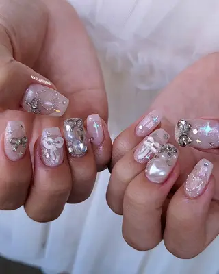 ネイル 3dパーツ/流行り 👧shushu❤️のネイルデザイン