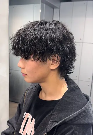 パーマ メンズ fifth リュウセイのヘアスタイル