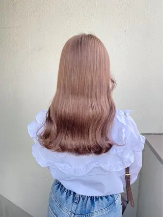 ミディアム 艶カラー の達人のヘアスタイル