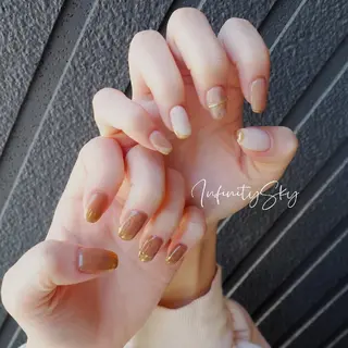 ネイル infinity skyのネイルデザイン