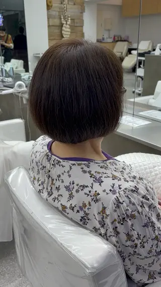 ミディアム heads 丸田のヘアスタイル