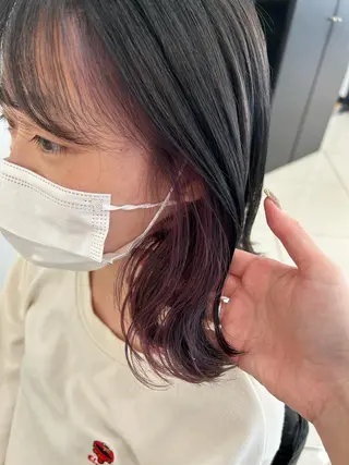 ミディアム 【デザインカラー】 🕊️村田 菜々美のヘアスタイル