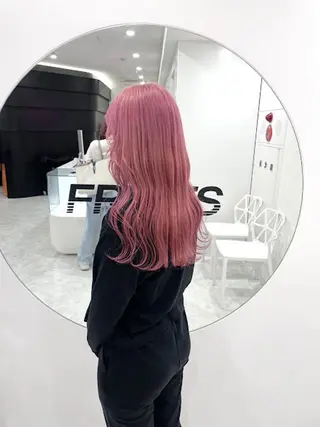 カラー 🪞official FRUITS渋谷🩰のヘアスタイル