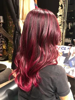 セミロング アフィロス所属・五十嵐 舞のヘアスタイル