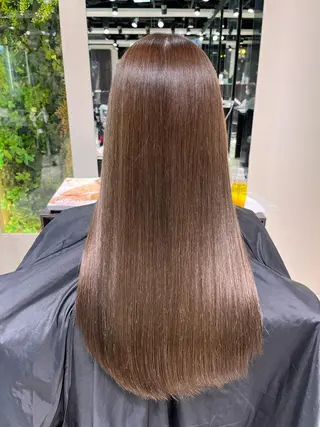 ロング SALOWIN渋谷caldo店B1所属・岐津公太 メンズ縮毛矯正のプロのヘアスタイル