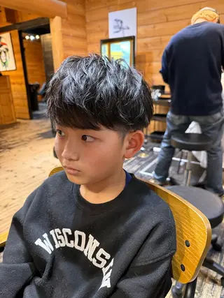 メンズ キッズ Nake所属・古賀 雄大のヘアスタイル