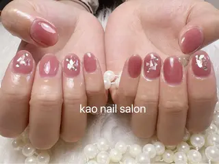 ネイル kao nail マグネット/長さだしのネイルデザイン