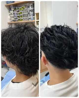 パーマ メンズ COIFFURE DOUX(コアフィールドゥ)所属・✂︎men's hair✂︎立石亮のヘアスタイル