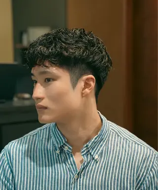 パーマ メンズ メンズカット✂️ パーマ🌀　サトエリのヘアスタイル