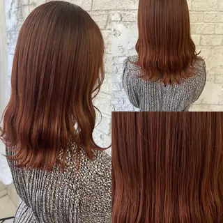 ミディアム カラー エクステ＆艶カラー 🎀YURINA🎀のヘアスタイル